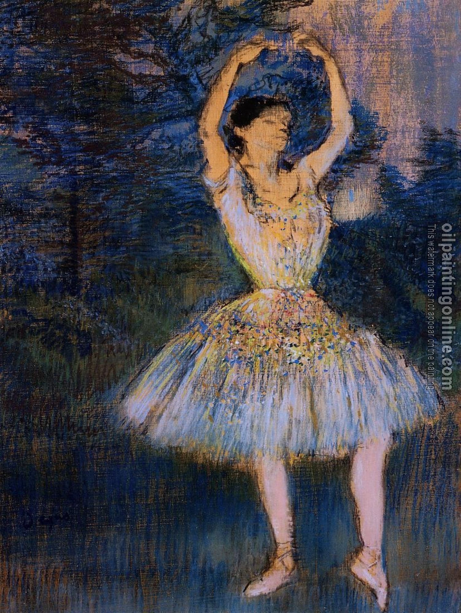 Degas, Edgar - Dancer with Raised Arms